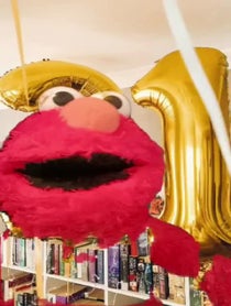 Poster for Birthday video from Personal Elmo