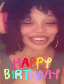 Poster for Birthday video from Judi Jai