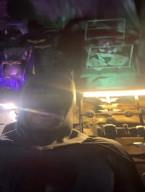 Poster for Birthday video from Batman Dark Knight