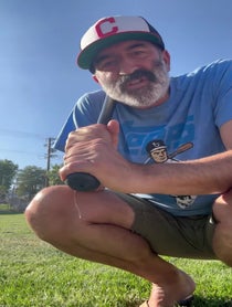 Poster for Birthday video from Batting Stance Guy
