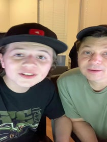Poster for Birthday video from Aaron & LB FunQuesters