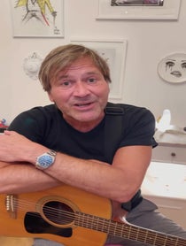 Poster for Birthday video from Steve Norman (of Spandau Ballet)