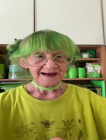 Poster for Birthday video from The Green Lady