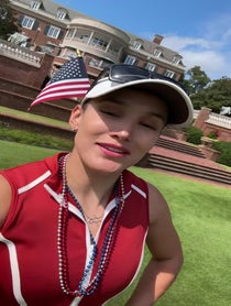 Poster for Birthday video from Fit Golfer Girl