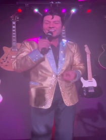 Poster for Birthday video from Elvis Impressionist