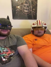 Poster for Birthday video from Bacon and Legs