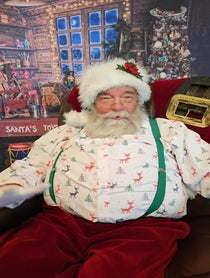 Poster for Birthday video from Papa Claus