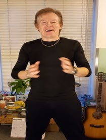 Poster for Birthday video from Mark Shaw Then Jerico