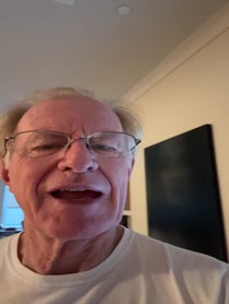 Poster for Birthday video from Ed Begley