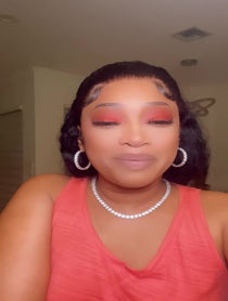 Poster for Birthday video from Trina