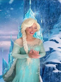 Poster for Birthday video from Queen Elsa (and many more)