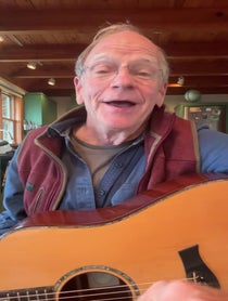 Poster for Birthday video from Livingston Taylor