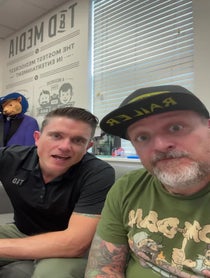 Poster for Birthday video from Tom & Dan from "A Mediocre Time with Tom & Dan"