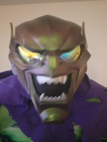 Poster for Birthday video from Green Goblin