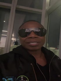 Poster for Birthday video from Doug E. Fresh