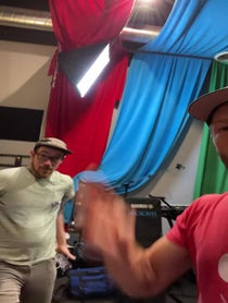 Poster for Birthday video from Rod Tuffcurls and The Bench Press