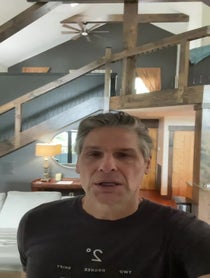Poster for Birthday video from Stu Grimson