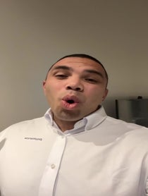 Poster for Pep Talk video from Bryan Habana