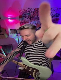 Poster for Birthday video from Blake Lewis