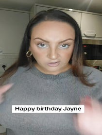 Poster for Birthday video from Tracy Graham
