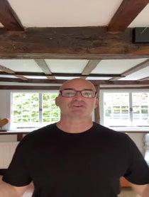 Poster for Birthday video from Louie Spence