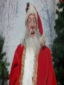 Poster for Pep Talk video from Santa/Father Christmas