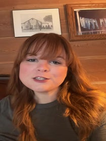 Poster for Birthday video from Blaire Erskine