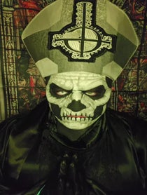 Poster for Pep Talk video from Papa Emeritus Secondo