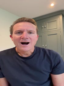 Poster for Birthday video from Roger Black