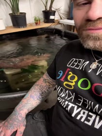Poster for Roast video from Clarence the Electric Eel