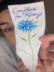Poster for Birthday video from Rose Williams