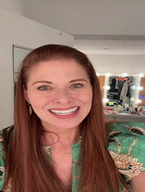 Poster for Pep Talk video from Debra Messing