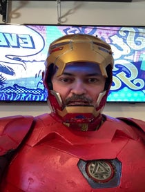 Poster for Pep Talk video from Iron Man-Tony Stark: Avengers Cosplay