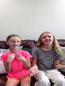 Poster for Birthday video from Trinity and Madison