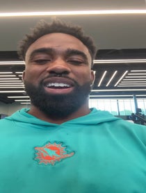 Poster for Birthday video from Raheem Mostert