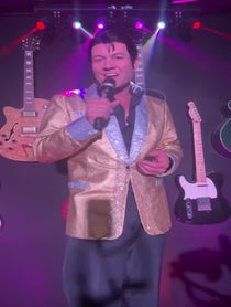 Poster for Birthday video from Elvis Impressionist