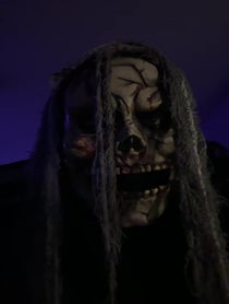 Poster for Spooky message video from Wretched Graverobber