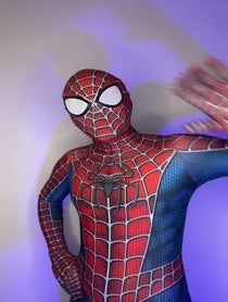 Poster for Birthday video from Spider-Man