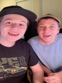 Poster for Birthday video from Aaron & LB FunQuesters