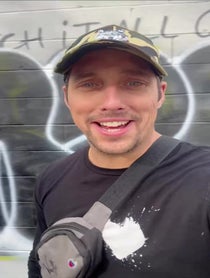 Poster for Birthday video from Chris Violette