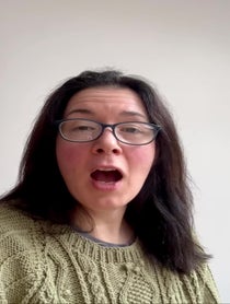 Poster for Birthday video from The Apprentice Elizabeth McKenna