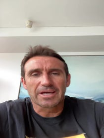 Poster for Pep Talk video from Andrew Johns