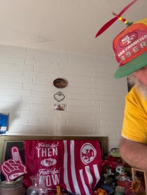 Poster for Birthday video from 49ers/ A’s Banjo Man