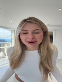 Poster for Birthday video from Leah Peters