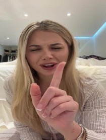 Poster for Birthday video from Leah Peters