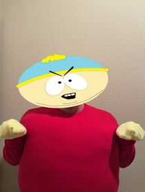 Poster for Pep Talk video from Eric Cartman