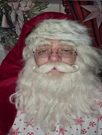 Poster for Pep Talk video from Santa/Father Christmas UK