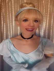 Poster for Pep Talk video from Princess Christina - Cinderella Jasmine