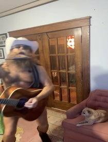 Poster for Birthday video from Happy George's Sing-a-Grams