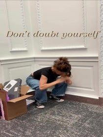 Poster for Pep Talk video from Sydney Matthews